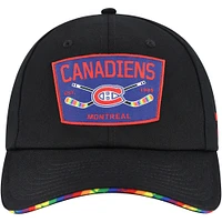 Men's Fanatics  Black Montreal Canadiens HIFE Adjustable Hat