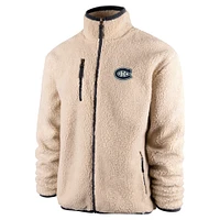 Veste entièrement zippée '47 Oatmeal des Canadiens de Montréal Stowe Sherpa pour hommes