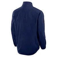 Men's Fanatics  Navy Montreal Canadiens Authentic Pro Rink Coaches Full-Zip Jacket