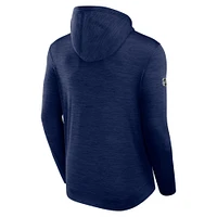 Men's Fanatics  Navy Montreal Canadiens Fleece Pullover Hoodie