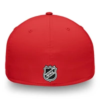 Men's Fanatics White/Red Montreal Canadiens Breakaway Current Jersey Flex Hat