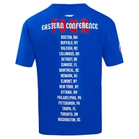 Men's Pro Standard Blue Montreal Canadiens Oversized City Tour T-Shirt