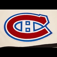 Men's Pro Standard Cream Montreal Canadiens Classic Chenille Shorts
