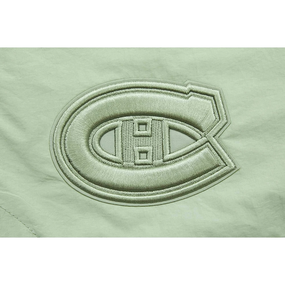 Men's Pro Standard Green Montreal Canadiens Neutral Woven Shorts