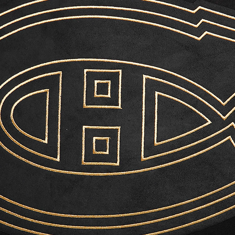 Men's Pro Standard Montreal Canadiens Black & Gold Pullover Hoodie