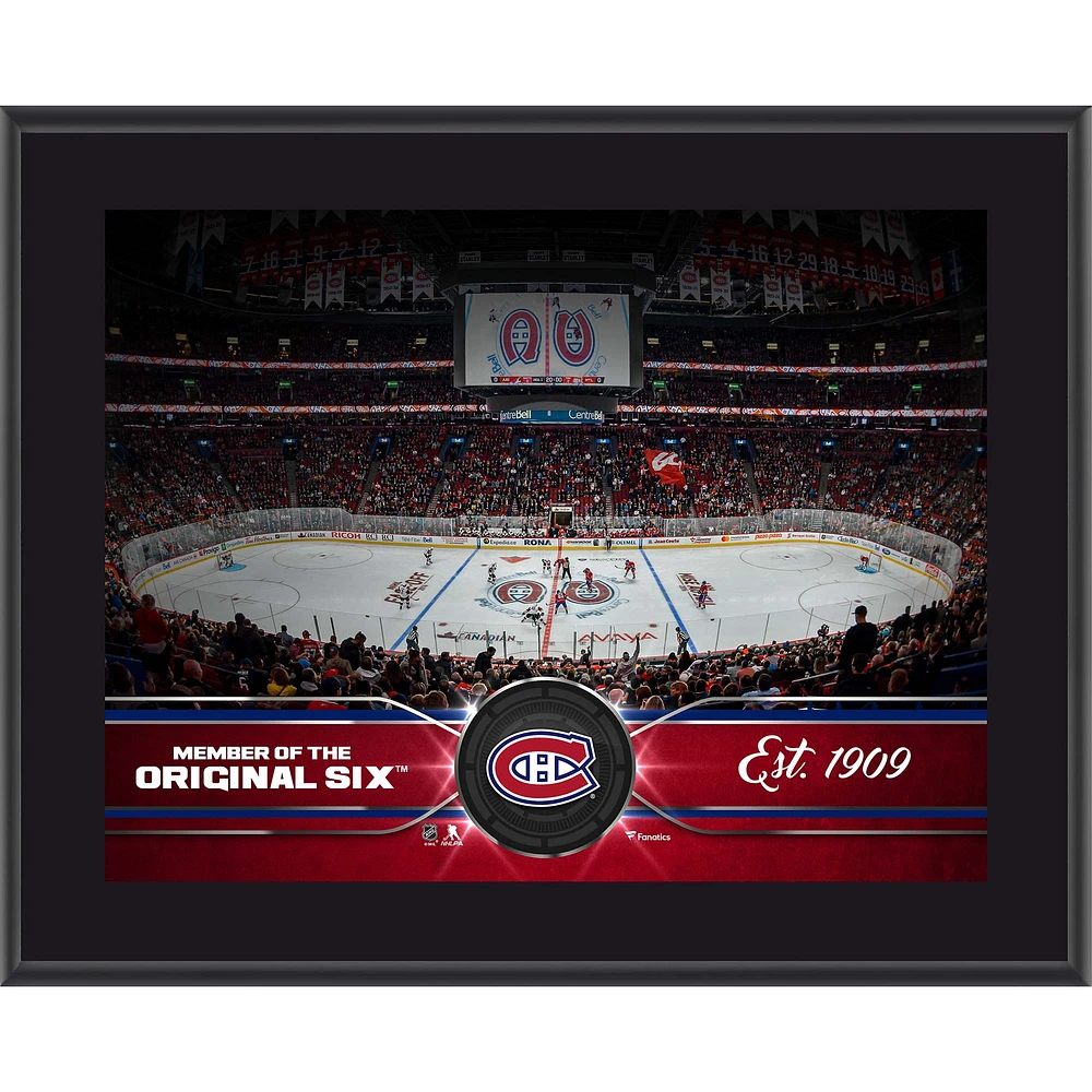 Montreal Canadiens 10.5" x 13" Sublimated Team Plaque