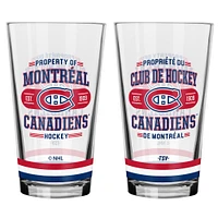 Montreal Canadiens 2-Piece Mixing Glass Set