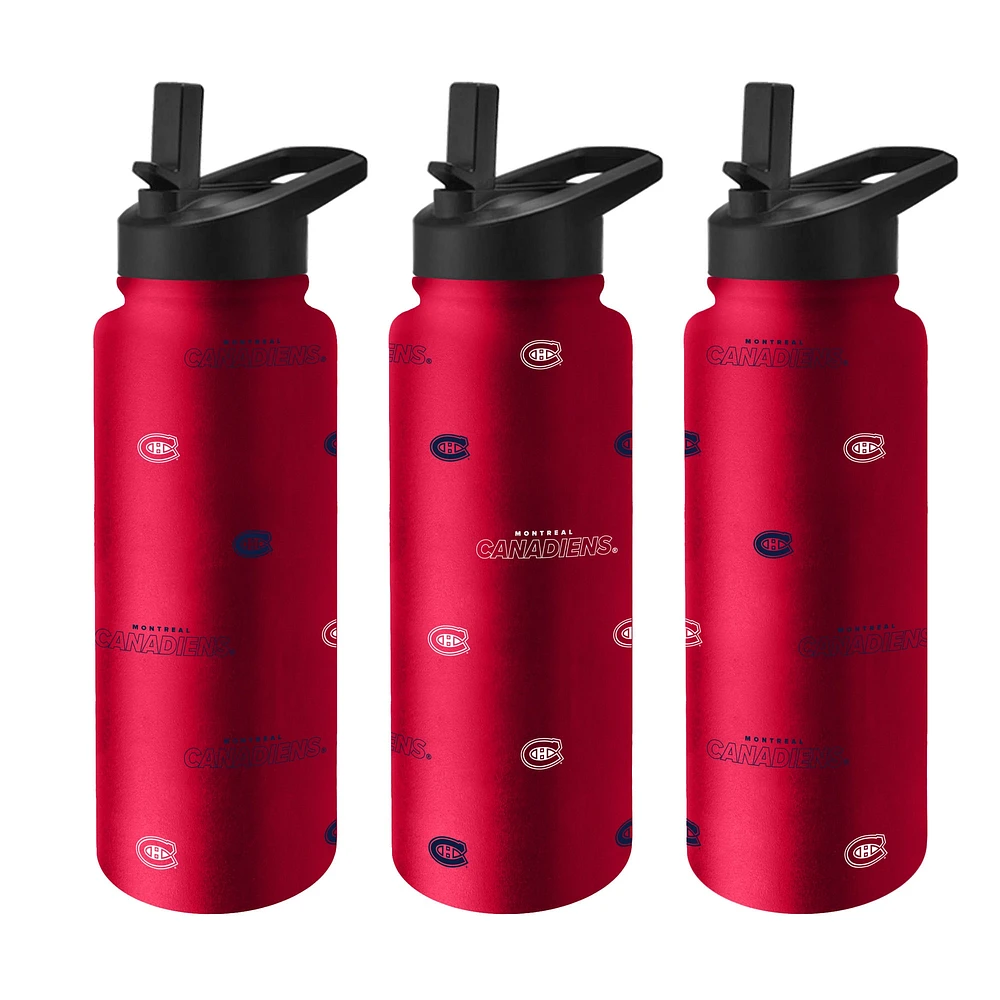 Bouteille de 34 oz pour rafraîchissement et répétition des Canadiens de Montréal