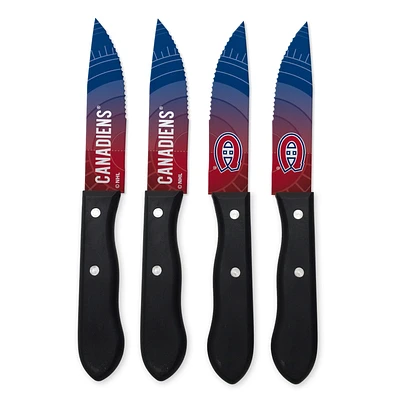 Montreal Canadiens 4-Piece Steak Knife Set