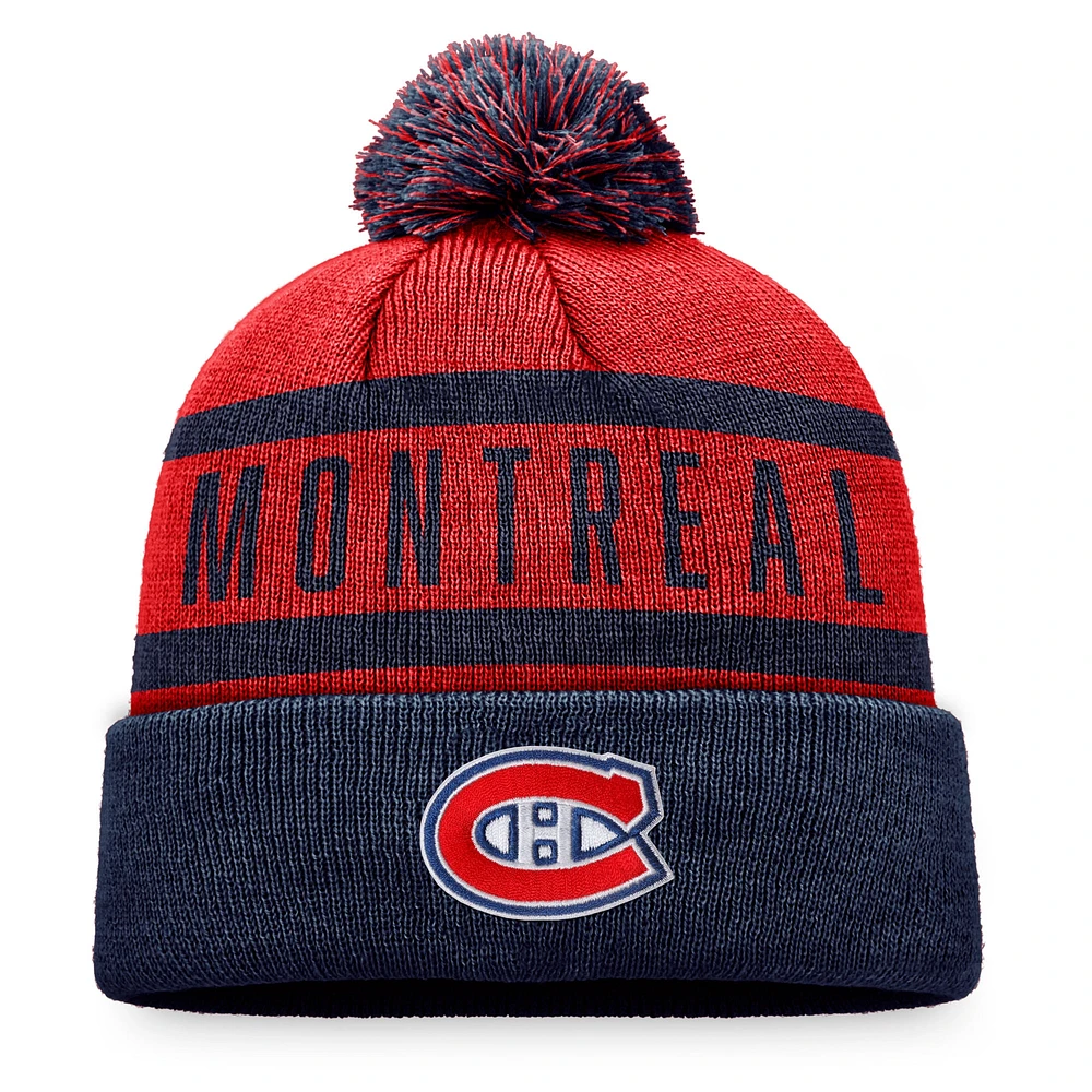 Pack combo écharpe, gants et tricot unisexe Fanatics Canadiens de Montréal