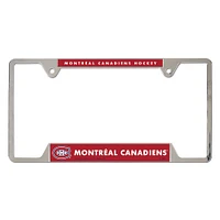 WinCraft Montreal Canadiens Chrome Plated Metal License Plate Frame