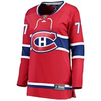 Women's Fanatics Kirby Dach Red Montreal Canadiens Home Breakaway