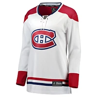Women's Fanatics White Montreal Canadiens Home Breakaway - Blank Jersey