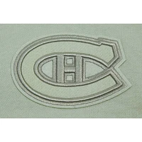 Women's Pro Standard Green Montreal Canadiens Cropped Boxy Pullover Hoodie