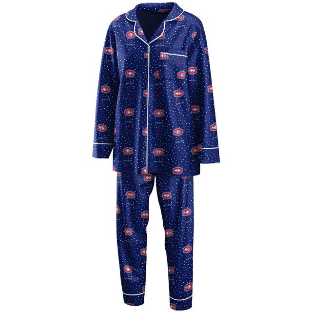 V117415 CNDIAN ROYAL FA21 ENSEMBLE PYJAMA FEMME BEDLADSLP