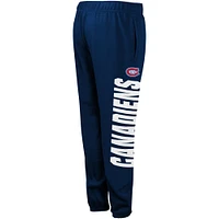 Pantalon en molleton Make Your Mark des Canadiens de Montréal bleu marine pour jeunes