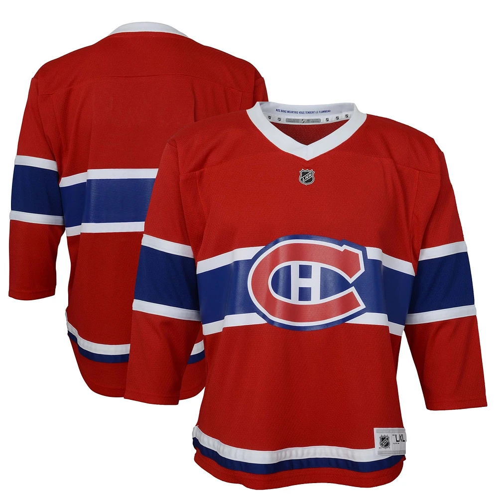 Youth Red Montreal Canadiens Replica Jersey