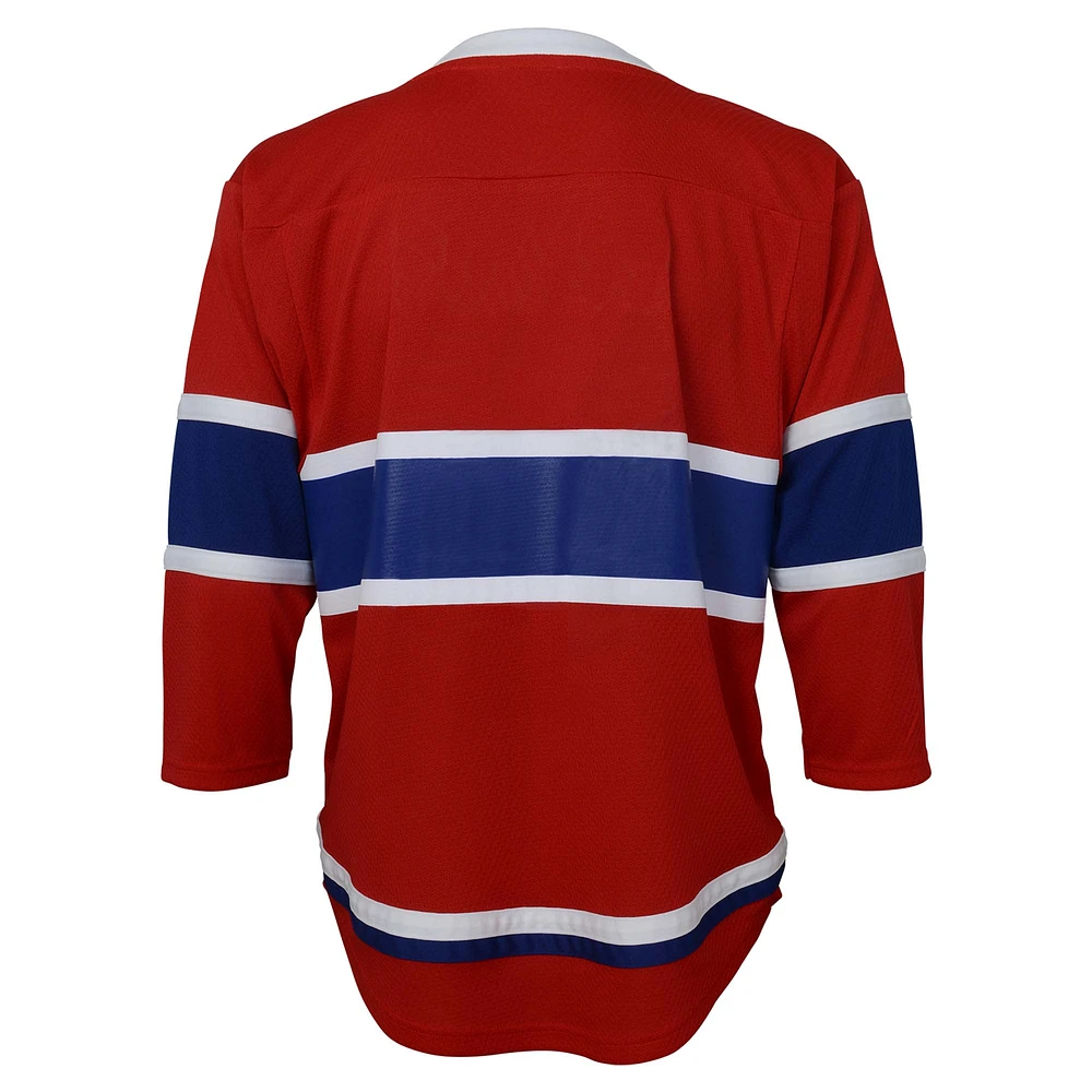 Youth Red Montreal Canadiens Replica Jersey