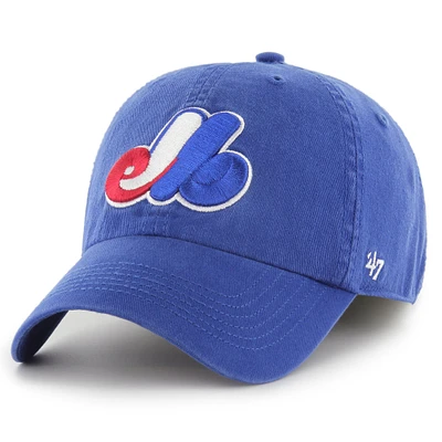Casquette ajustée Franchise de la collection Cooperstown des Expos Montréal '47 pour hommes