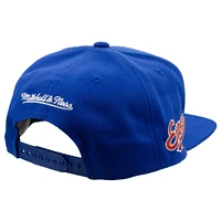 Men's Mitchell & Ness  Blue Montreal Expos Cooperstown Collection Snapback Hat