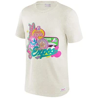 Men's Mitchell & Ness Oatmeal Montreal Expos Cooperstown Collection Party Mix T-Shirt