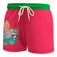Men's Mitchell & Ness Pink Montreal Expos Cooperstown Collection Party Mix Shorts