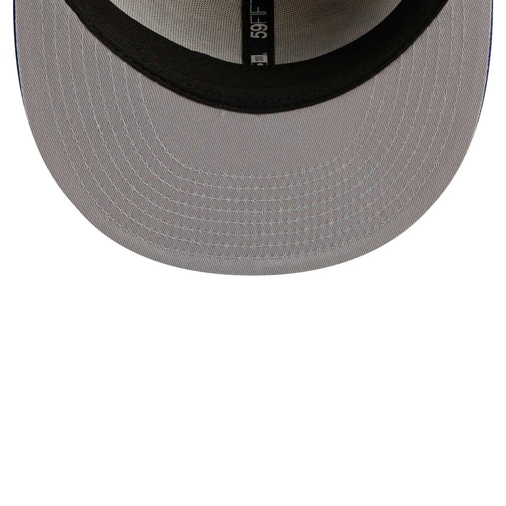 Men's New Era White Montreal Expos Cooperstown Collection Corduroy Classic 59FIFTY Fitted Hat