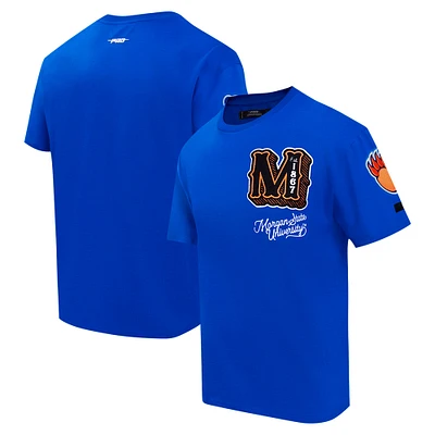 T-shirt universitaire vintage Pro Standard Royal Morgan State Bears pour hommes