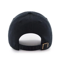 Men's '47  Black NASCAR Low Down Script Clean Up Adjustable Hat