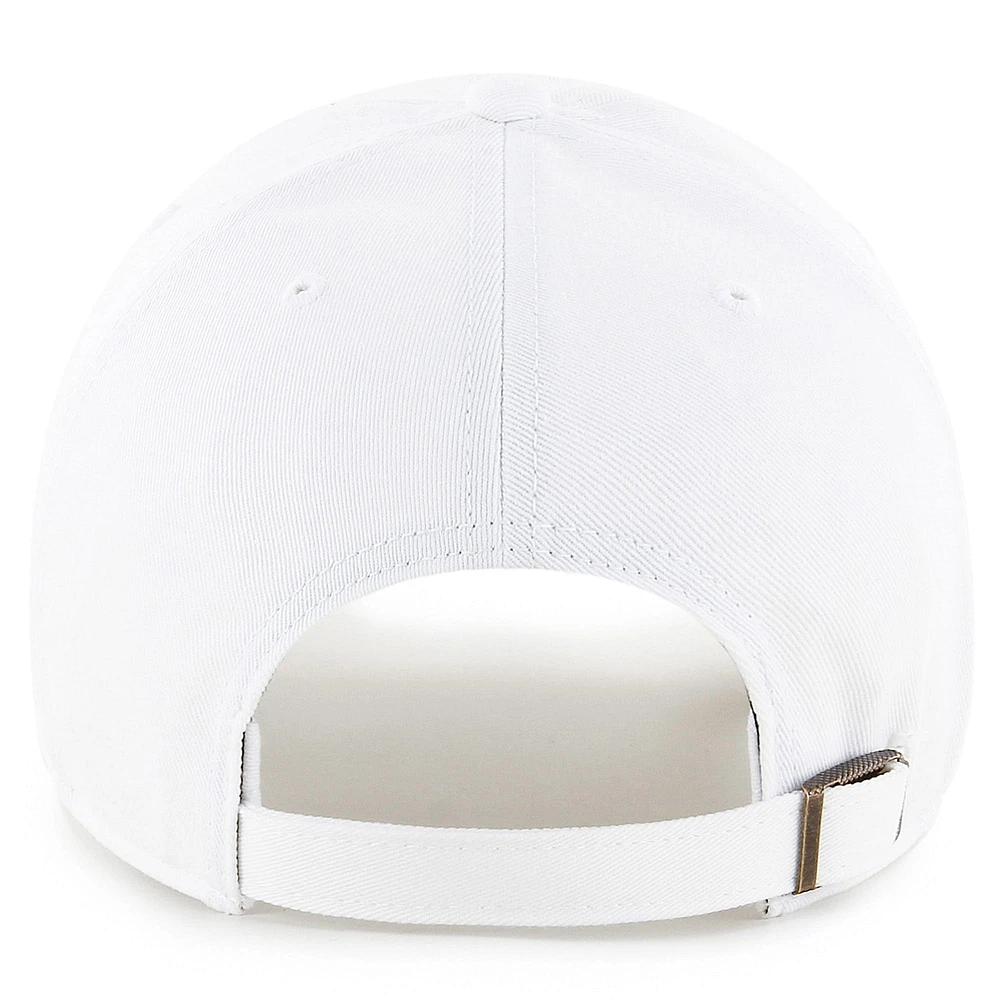 Men's '47  White NASCAR Clean Up Adjustable Hat