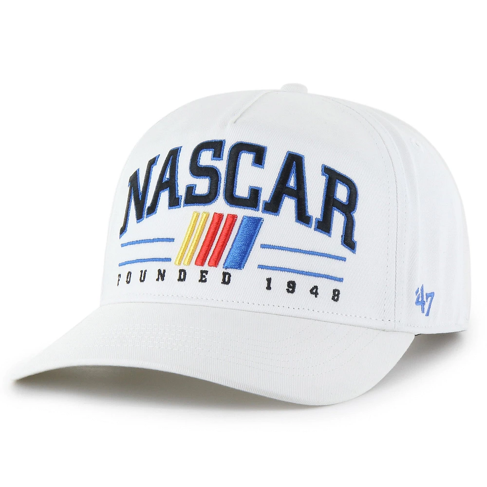 Casquette ajustable NASCAR Hitch blanche pour homme '47
