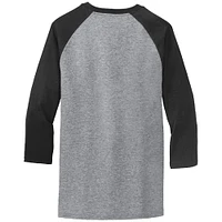 Men's Checkered Flag Sports Gray NASCAR Love Wins Pride Ringer T-Shirt