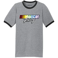 Men's Checkered Flag Sports  Gray NASCAR Racing T-Shirt