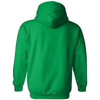 Men's Checkered Flag Sports  Green NASCAR St. Patrick's Day Pullover Hoodie
