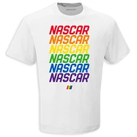 Men's Checkered Flag Sports  White NASCAR Repeat T-Shirt