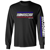 Men's NASCAR Black Long Sleeve T-Shirt
