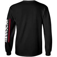 Men's NASCAR Black Long Sleeve T-Shirt