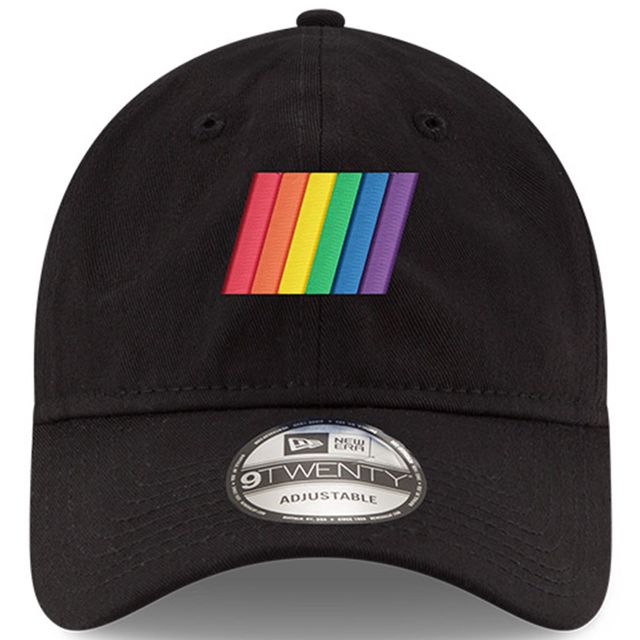 Casquette réglable NASCAR Icon Pride 9TWENTY New Era pour homme, noire