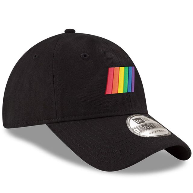 Casquette réglable NASCAR Icon Pride 9TWENTY New Era pour homme, noire