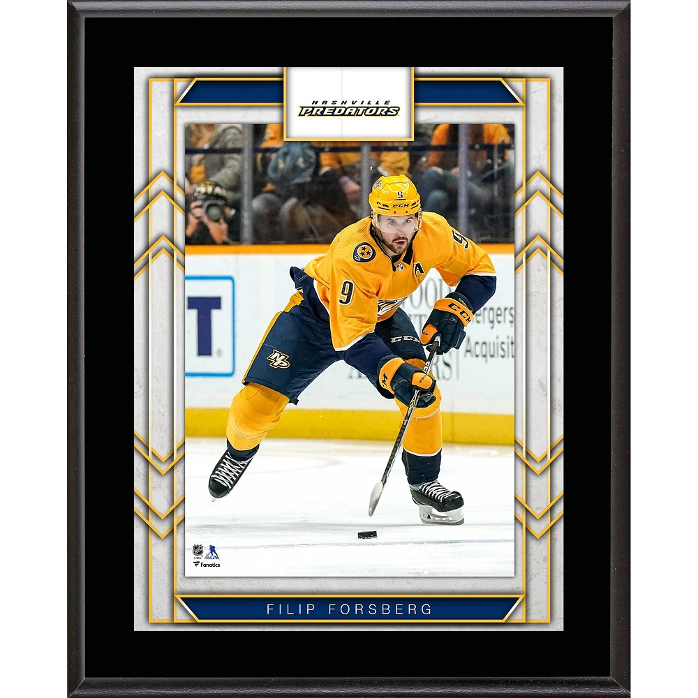 Filip Forsberg Nashville Predators 10.5" x 13" Sublimated Player Plaque