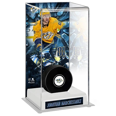 Étui de luxe pour rondelles de hockey de grande taille des Predators de Nashville de Jonathan Marchessault