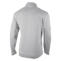 Men's Columbia Gray Nashville Predators Wickham Hills Omni-Wick Quarter-Zip Jacket