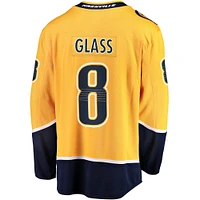 Men's Fanatics Cody Glass Gold Nashville Predators Home Breakaway Player Jersey