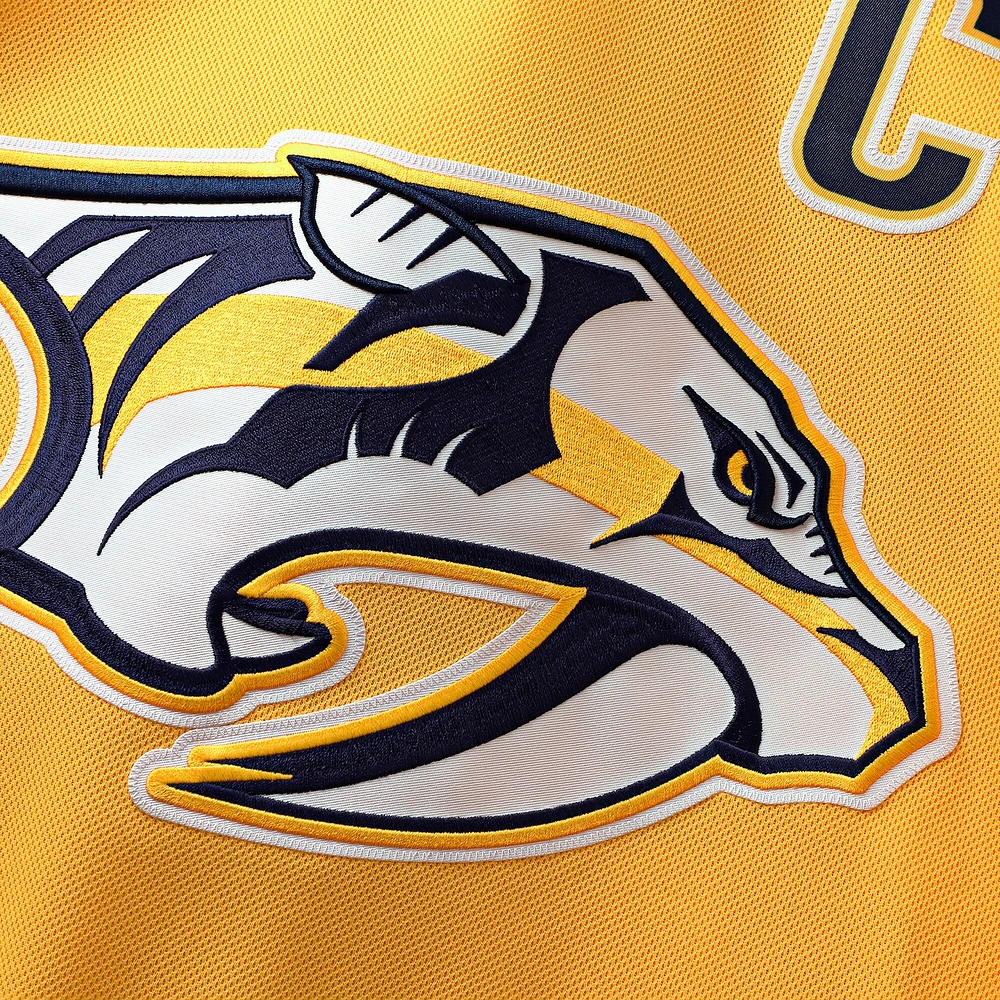 Men's Fanatics Ryan O'Reilly Yellow Nashville Predators Home Premium Jersey