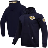 Men's Pro Standard Navy Nashville Predators Classic Pullover Hoodie