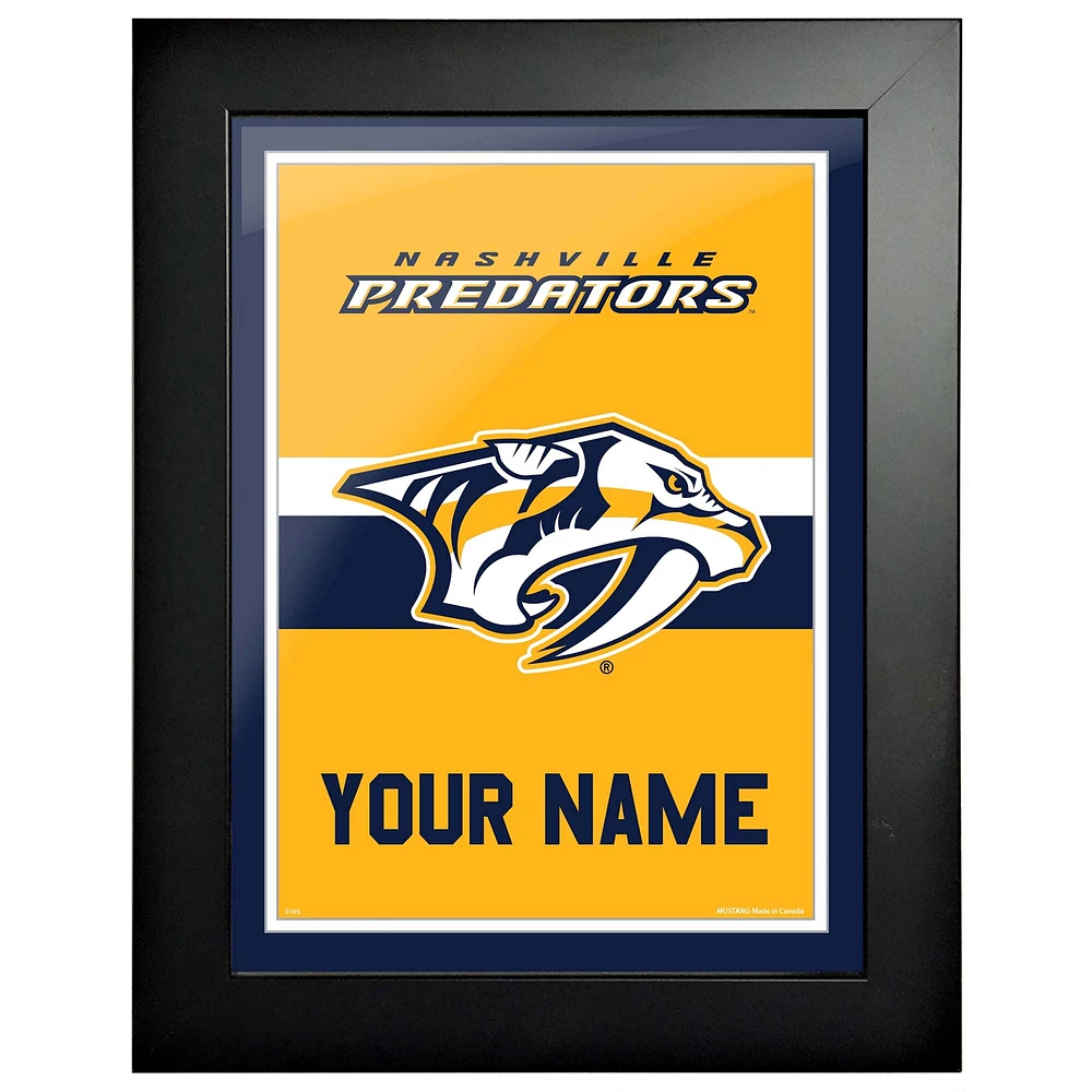 Nashville Predators - 12'' x 16'' Team Personalization Picture Frame