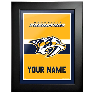 Nashville Predators - 12'' x 16'' Team Personalization Picture Frame