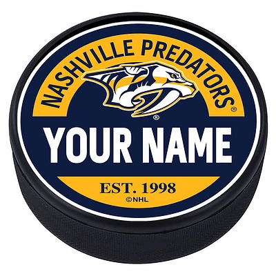 Nashville Predators - Rondelle texturée en blocs personnalisés