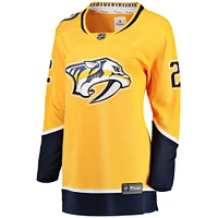 Women's Fanatics Luke Schenn Gold Nashville Predators Home Breakaway Player Jersey