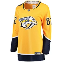 Women's Fanatics Tommy Novak Gold Nashville Predators Home Breakaway Player Jersey